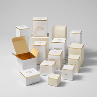 Caja de Papel Ecológica Personalizada para Cosméticos con Logotipo en Relieve y Laminado Mate en Varios Estilos para Empaque de Productos Cosméticos