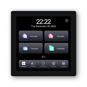 Công Tắc Rơ Le ZigBee 3 Gang Thông Minh 2022 Tuya Hộp Treo Tường EU Với Công Tắc Gắn Tường Màn Hình Cảm Ứng <span class=keywords><strong>LCD</strong></span> 4 Inch Cảnh 16 Chiều Cho Nhà Thông Minh - Product Image 2