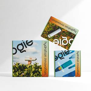 Scatole postali di carta riciclata durevoli imballaggio personalizzato per gioielli di abbigliamento cosmetici e-commerce e spedizione regalo - Product Image 5