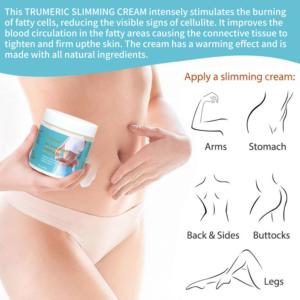 CHUSN Crema Dimagrante Vegana con Estratti Erboristici, Rassodante <span class=keywords><strong>e</strong></span> Tonificante per Pelle, Mirata alle Grasse del Ventre <span class=keywords><strong>e</strong></span> delle Cosce, Delicata <span class=keywords><strong>e</strong></span> Non Irritante - Product Image 3