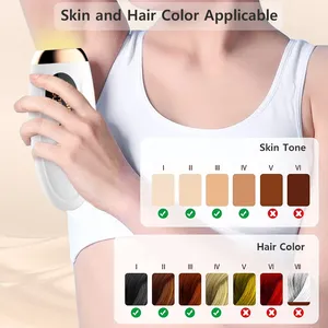 Corps Bikini Flash Épilateur Pulse <span class=keywords><strong>Laser</strong></span> Permanent Épilateur Indolore Femmes Hommes Universel IPL Épilation Équipement Domestique - Product Image 6