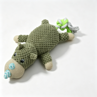Nouveau jouet à mâcher pour chien en peluche douce et économique, en velours de maïs, résistant aux morsures, pour le soin des dents, écologique