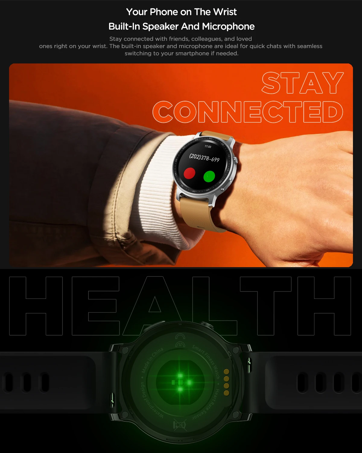 New products 2021 Round Zeblaze GTR 2 Smart watch Wristband Blood Pressure Heart Rate Monitor Bracelet Smartwatch Zeblaze GTR 2