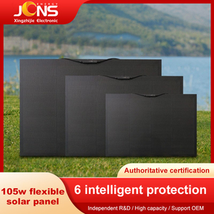 Xingzhijie & JCNS Todo Negro Monocristalino 150W Flexible <span class=keywords><strong>Sollar</strong></span> 150W Cosa barata China Panel solar fotovoltaico Flexible - Product Image 2
