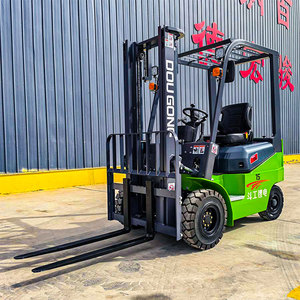 Chariot élévateur électrique <span class=keywords><strong>DOUGONG</strong></span> CPD 1 tonne avec batterie lithium-ion, transmission automatique, certifié CE - Product Image 4