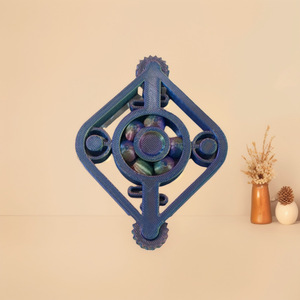 Giocattolo Fidget Spinner Stampato in 3D con Ingranaggi Rotanti, Antistress Portatile per Bambini dai 5 ai 13 Anni, Gioco Puzzle Unisex in Plastica - Product Image 3