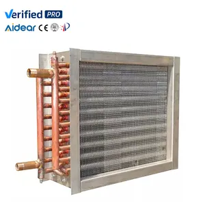 Aidear available Copper Tube Aluminum Fin heat exchanger Evaporator and Condenser for Air Conditioner