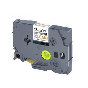 Gratis Monster TZ2-134 Compatibel Label Tape Tze-134 Tz2-134 12Mm Goud Op Clear Compatibel Voor <span class=keywords><strong>PT</strong></span>-9500PC - Product Image 2