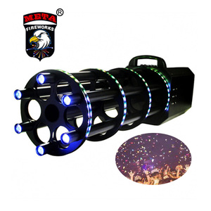 Cannone Gatling per Coriandoli e Fuochi d'Artificio Elettronico con Circuito di Disarmo - Product Image 1