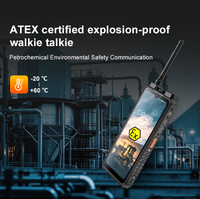 Téléphone antidéflagrant certifié ATEX ZONE2 Android 16 5G avec batterie de 9600 mAh pour l'industrie pétrolière et gazière