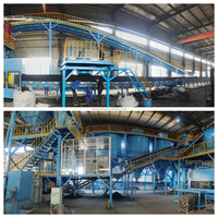 Ligne de traitement du sable d'argile pour fonderie 60T/h / Ligne de production de sable vert pour usine de sable