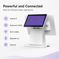 Dual Screen Cashier Payment System Touch Screen POS Payment Machine A680D1 Android Point of Sale Machine
