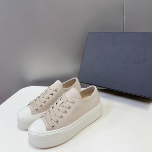 Chaussures basses en toile à lacets pour hommes, de haute qualité, et chaussures de sport épaisses et souples pour femmes, idéales pour le printemps - Product Image 4