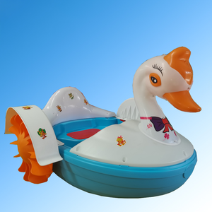 Bote Inflable de Pato Amarillo y <span class=keywords><strong>Cisne</strong></span> con Manivela, Bicicleta Acuática de Dibujos Animados para Niños, Material de PE, Juego de Entretenimiento para Uso Doméstico <span class=keywords><strong>en</strong></span> Piscinas y Lagos - Product Image 2