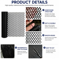 Expédition rapide en stock, filet en plastique HDPE vierge résistant aux intempéries, maille de protection pour arbres, clôture de protection pour arbres en extérieur