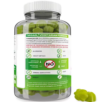 Gomitas Herbales Antioxidantes para Adelgazar para Adultos, Marca Privada OEM, Garcinia Cambogia, Granos de Café Verde, Cetonas de Frambuesa, Control de Peso