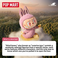Po-p Mart Labubu les MONSTRES Lazy Yoga Series Figure Blind Box LABUBU Blind Box