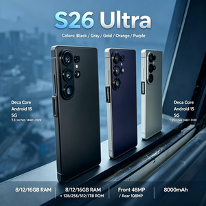 สมาร์ทโฟน S26 Ultra Android 15 พร้อมปากกาในตัว, โทรศัพท์มือถือความคมชัดสูง ระบบแอนดรอยด์  ซีพียูแบบ Deca Core - Product Image 5