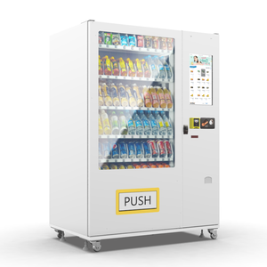 Máquina Expendedora de Bebidas y Aperitivos con Sistema de Pago Personalizado, Máquina Expendedora Automática con Tarjeta, Gran Venta - Product Image 4