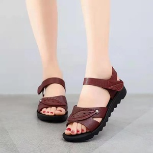 Sandalias de Playa para Mujer, Cómodas, Casuales, para Mujeres de Mediana Edad y Mayores, con Plantilla de PU Suave, Resistentes al Agua, Antideslizantes, en Oferta - Product Image 4