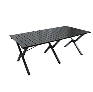 Bộ Ghế Đẩu Di Động Bàn Và Ghế Cắm Trại Dã Ngoại Gấp Gọn Bằng Nhôm BBQ Vườn Ngoài Trời - Product Image 1
