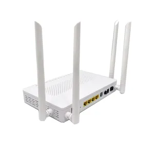 FTTH 1GE + 3FE + WIFI + หม้อ + WIFI AC Wifi อุปกรณ์ไฟเบอร์ออปติก ONU Dual Band XPON ONT