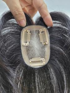 Postizo de Cabello Humano para Hombre, de 8 Pulgadas, con Clip, de Instalación Rápida en 5 Segundos, Ligero, Colores Naturales, Sin Necesidad de Pegamento - Product Image 5