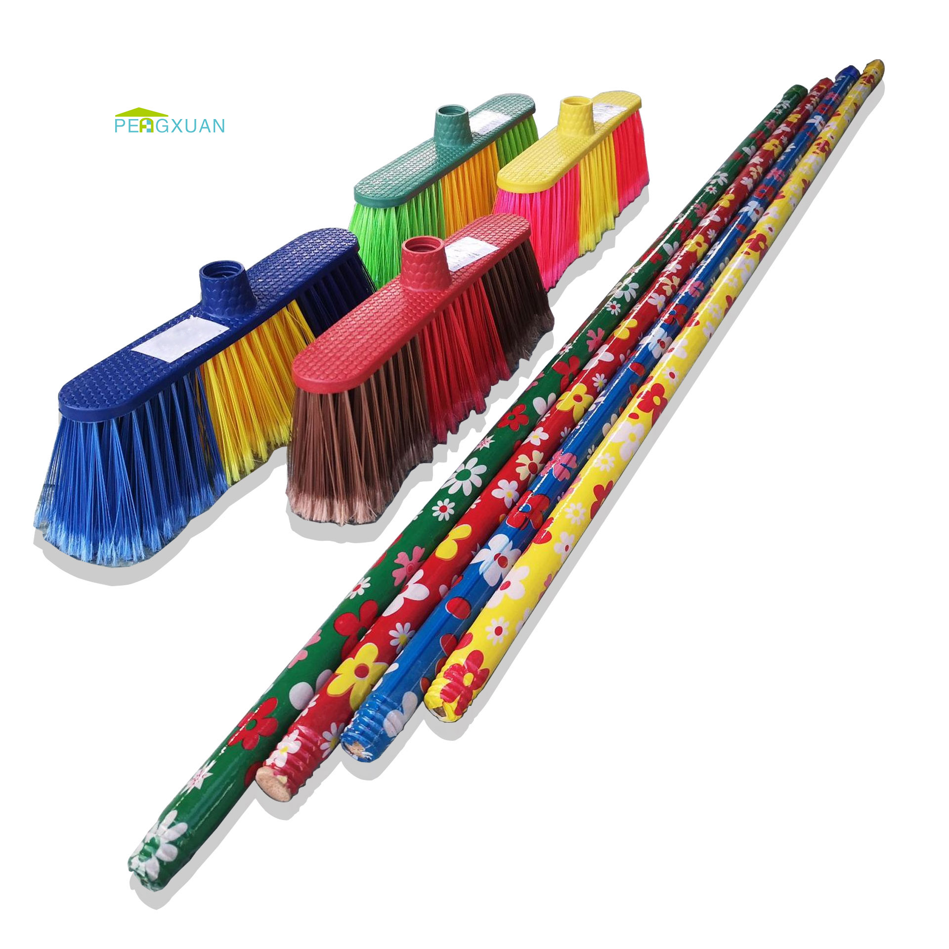 Wholesale dollar store item wooden broom holder for broom and dustpan