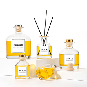 Bán Buôn Nhà Rỗng Hương Thơm Tùy Chỉnh Lớn Bụng Thủy Tinh <span class=keywords><strong>Reed</strong></span> Khuếch Tán Chai 150Ml Và Bao Bì - Product Image 2