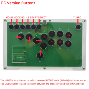 All Buttons Hitbox Style Arcade Joystick Fight Stick Video Game <b>Controller</b> B1-DIY Hitbox Style Fighting Game Console B1-DIY - Product Image 4
