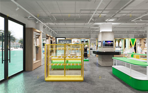 Estantes de Exhibición Personalizados para Tiendas de Souvenirs, Altura Ajustable, Iluminación LED, Diseño <span class=keywords><strong>Interior</strong></span> Moderno para <span class=keywords><strong>Boutique</strong></span> - Product Image 3