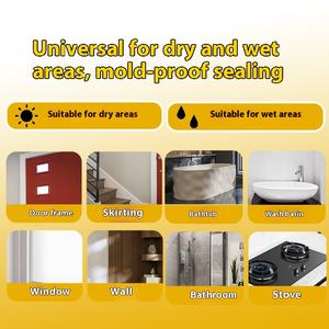 Pegamento de vidrio <span class=keywords><strong>Sika</strong></span> MP a prueba de moho, impermeable, de silicona, para cocina, baño, zócalo, sellador para construcción, estufa, borde, Unión de inodoro - Product Image 4