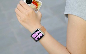 Op Po Watch <span class=keywords><strong>4</strong></span> Pro <span class=keywords><strong>1</strong></span>.91 '378x496 AMOLED แบตเตอรี่570mAh 2GB RAM 32GB W5รอม + Gen <span class=keywords><strong>1</strong></span> Quad Core 5ATM นาฬิกาอัจฉริยะกีฬากันน้ำ - Product Image 3
