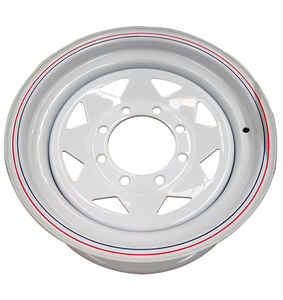 Llantas de <span class=keywords><strong>rueda</strong></span> de <span class=keywords><strong>remolque</strong></span> de acero para coche de <span class=keywords><strong>16</strong></span> pulgadas 16X6J 6JX16 16X7J 7JX16 para neumático de <span class=keywords><strong>remolque</strong></span> ST215/85R16 225/75R16 - Product Image 5