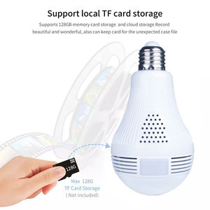 Telefons teuerung der Lampen überwachungs kamera mit Bewegungs erkennung/intelligentem Alarm/Ein-Tasten-Arming-Lampen licht monitor - Product Image 5