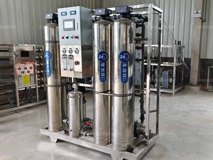 เครื่องกรองน้ำอุตสาหกรรม 500 ลิตร/ชั่วโมง ระบบ RO สำหรับบำบัดน้ำบาดาล - Product Image 2