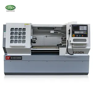 High precision Mini cnc lathe machine metal CK6140 Flat bed cnc lathe machine