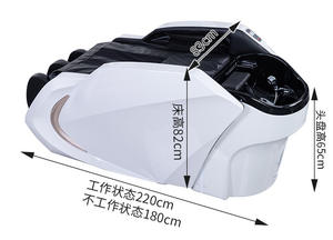 Cama de Champú Inteligente con Circulación de Agua y Terapia de Vapor, Cama Eléctrica de Masaje para Lavabo de Champú - Product Image 3