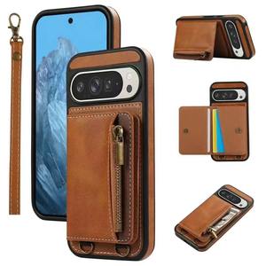 Pour Google Pixel 9 Pro XL produits de premier rang portefeuille en cuir étui de téléphone portable pour Google pixel 9 8 7 pro haute qualité - Product Image 4