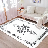 Grand tapis antidérapant, couleur or rose, décoration de la maison, tapis imprimé personnalisé, décoration de la chambre, tapis de salon, grand