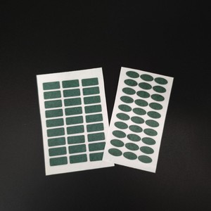 Feuille d'isolation en mica, montage en surface, haute tension, taille personnalisée, dos adhésif vert - Product Image 1