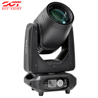 Projecteur à tête mobile Sharpy Beam 295W 14R, 13 couleurs, 14 gobos, 8 prismes, effet frost, fonction focus et stroboscope, pour concerts, festivals de musique et location
