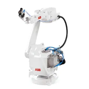 Wall Car Painting Robot Spray Painting ABB IRB52 6 Axis Cnc Robot Arm With Robot Cover And Spray Gun