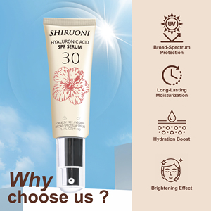 Crème <span class=keywords><strong>solaire</strong></span> de marque privée résistance longue durée aux UV SPF50 + PA ++++ sérum <span class=keywords><strong>solaire</strong></span> Water-Fit pour le <span class=keywords><strong>visage</strong></span> - Product Image 2