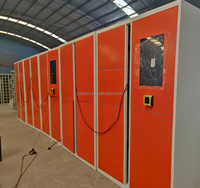Armadietto Intelligente per Bagagli con Pagamento Senza Contanti ad Energia Solare, Armadio Elettronico Self-Service per Hotel, Resort e Centri Turistici