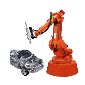 High Automatic Welding Robot Continuous Fiber Laser 0.05mm <b>Repeatability</b> 6 Axis Robotic Arm 1405mm Reach 1kW Power - Product Image 1