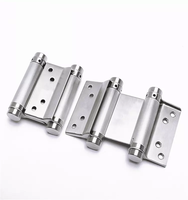 Charnière de porte à ressort à double action en acier inoxydable