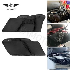 Doublure de sacoche en nylon pour moto Harley Touring FLHTKL FLHXS FLHX Road King Glide EFI Ultra 2014-2018 - Product Image 2