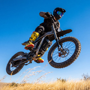 Motocicleta Eléctrica Todoterreno Profesional de 72V 3000W para Adultos, 50 <span class=keywords><strong>MPH</strong></span>, con Doble Suspensión y Frenos Hidráulicos - Product Image 3