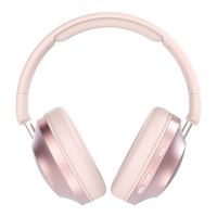 Headphone telinga terbuka gigi biru asli, headphone nirkabel Usb C anak